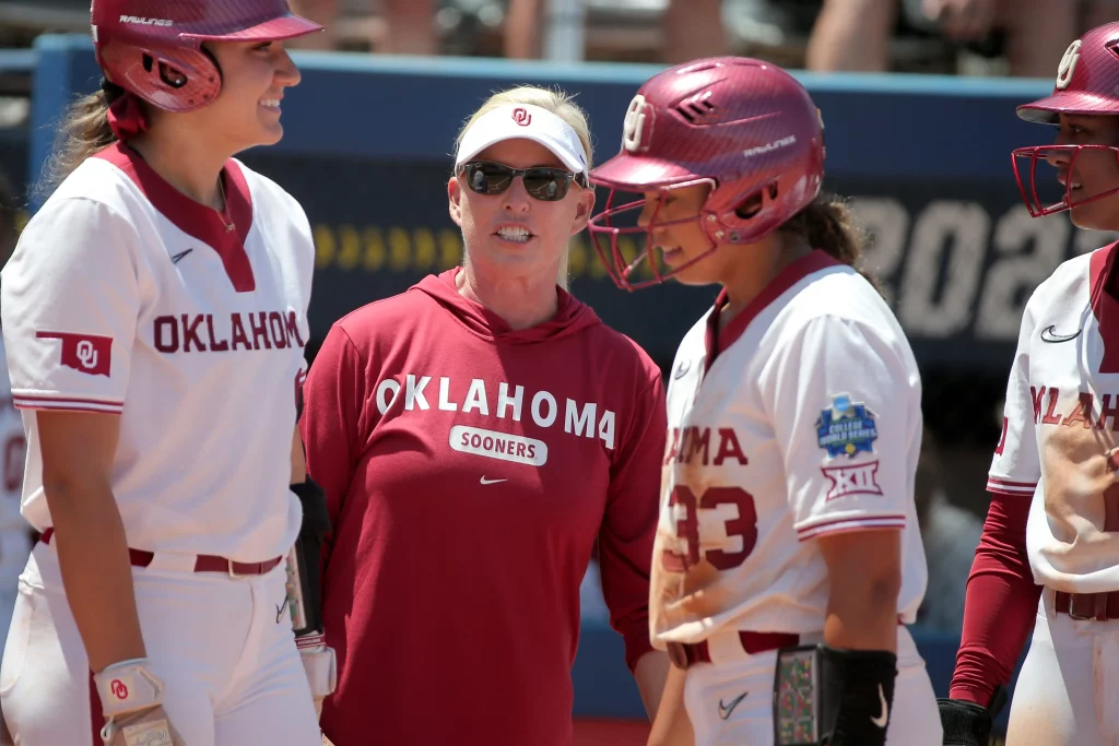 Oklahoma softball coach Patty Gasso’s mission is focused on winning over hearts and minds.