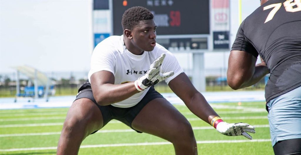 Deal Sealed: Five Star offensive tackle Michael Fasusi has set commit to Longhorn on…