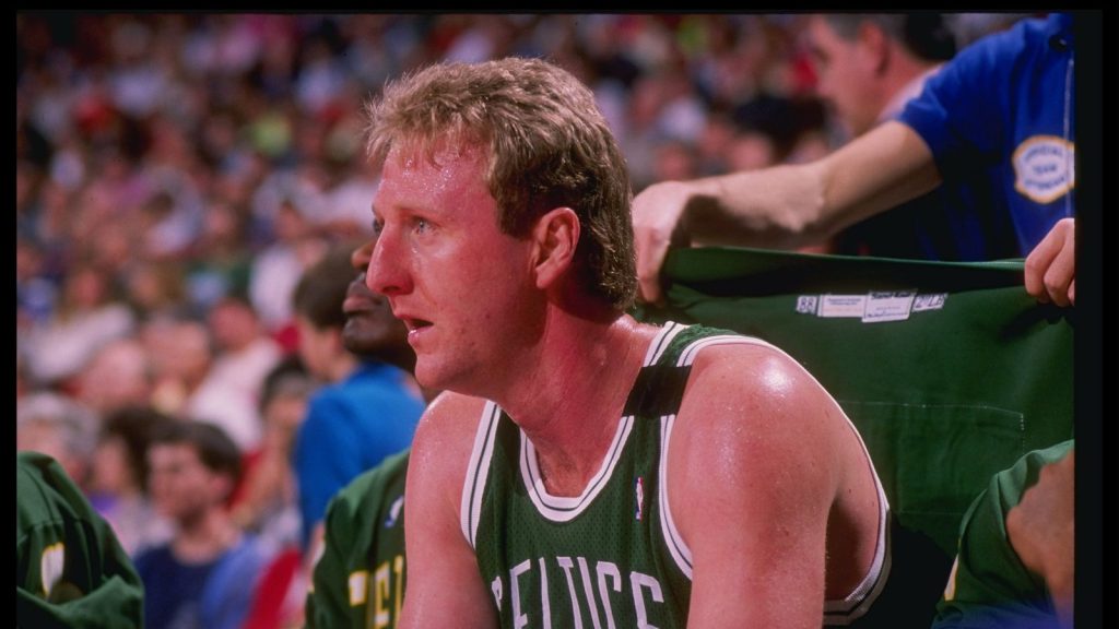 “We believe we’re still the team to beat,” said Larry Bird, confident that the Celtics would win the championship in 1987 after scoring 43 points against the Blazers.