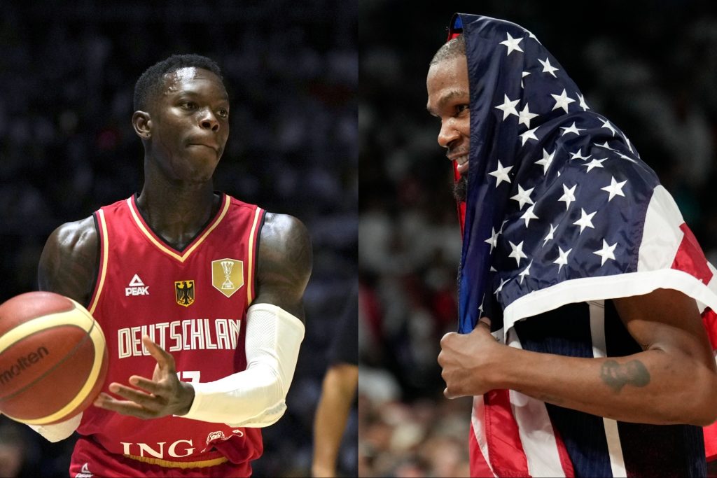 What critical remark did Dennis Schröder make about Kevin Durant?