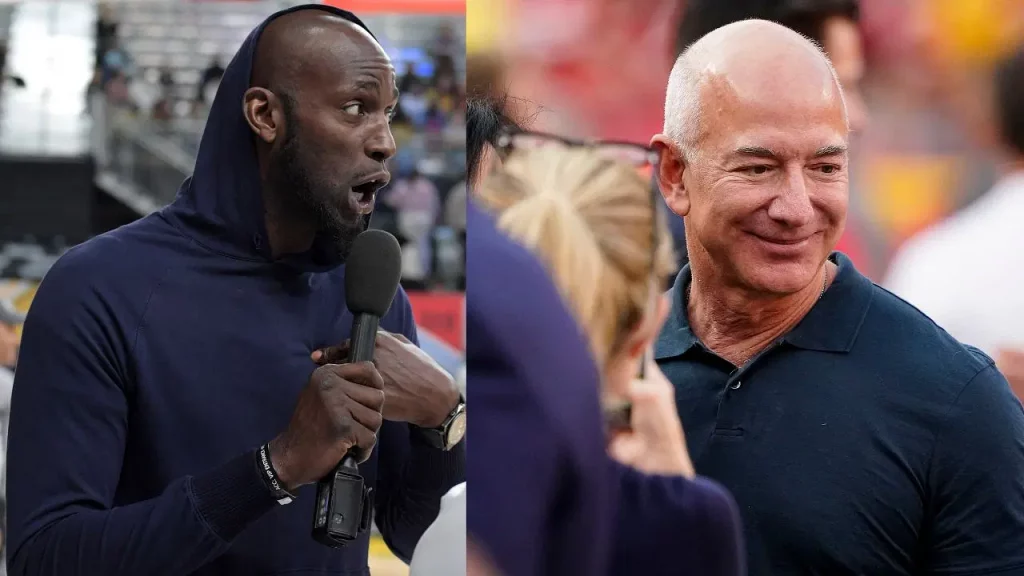 Kevin Garnett criticizes Jeff Bezos after Amazon’s ownership group withdraws from the bid to purchase the Boston Celtics.