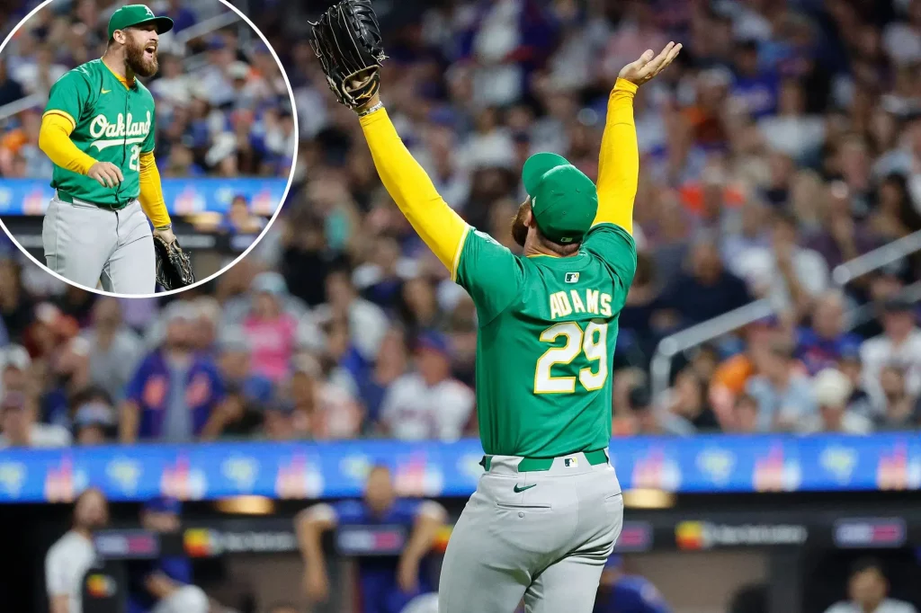 Too Sad to Say Goodbye: Mega Right-Handed Pitcher Austin Adams Bids Farewell to Oakland Athletics