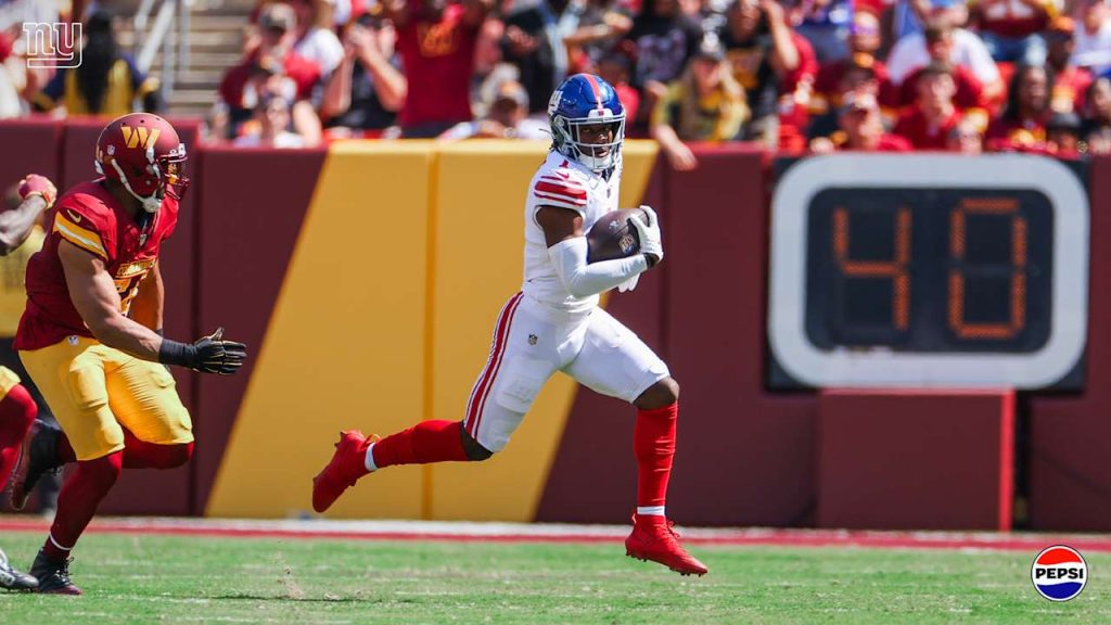 Giants WR Malik Nabers has been nominated once more for the Pepsi Zero Sugar Rookie of the Week award.