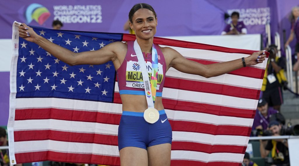 Breaking: Sydney McLaughlin was issue another award from…..