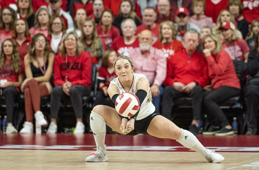 Nebraska volleyball fans can relax—the fan missing behind the servers will return on Saturday.