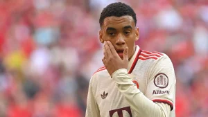 Bundesliga Schocknachricht: Bayern München Jamal Musiala sagt im Sommer goodbye.