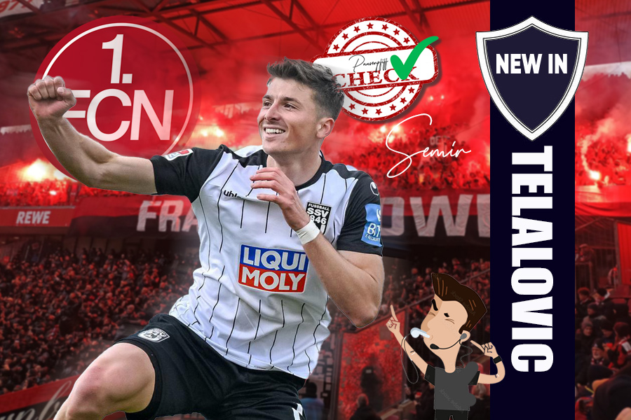 Transfer-News: Semir Telalović verspricht volle Treue zum 1. FC Nürnberg – bis er einen Titel gewinnt