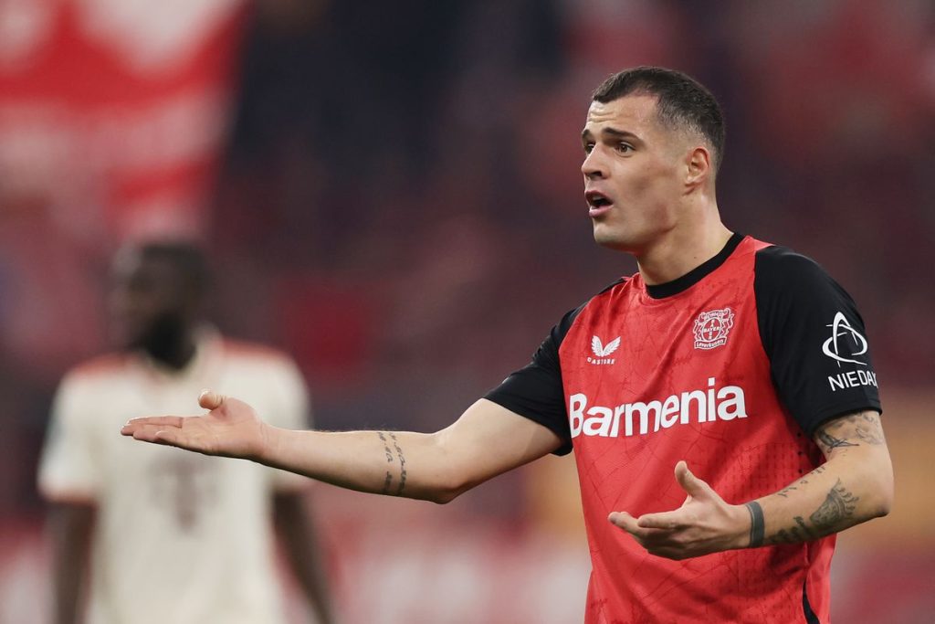 Nein, was für eine schlechte Nachricht: Der Abgang von Granit Xhaka bei Bayer Leverkusen ist ein schwerer Rückschlag für den Klub